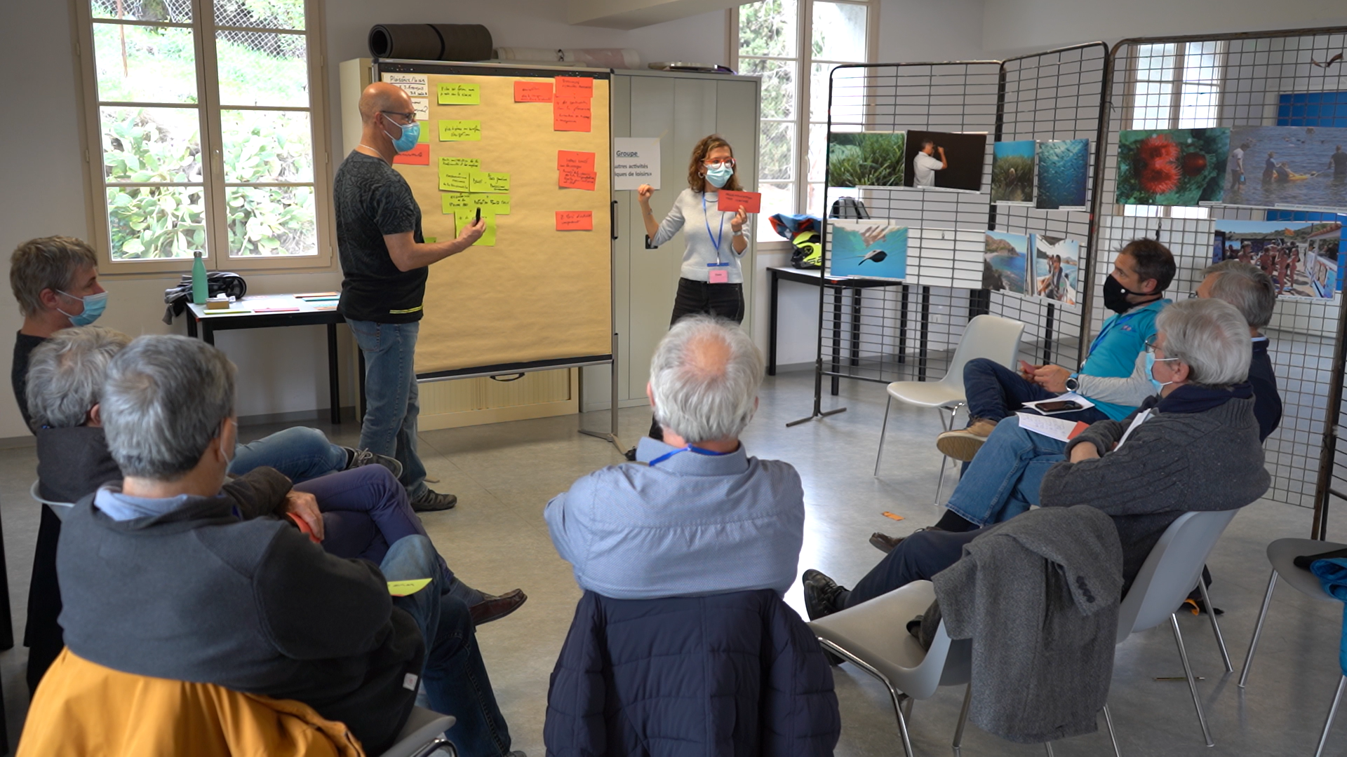 Premier atelier participatif avec les usagers de la Réserve marine de Cerbère-Banyuls